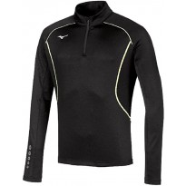 Mizuno Felpa Premium JPN Warmer Top Nero